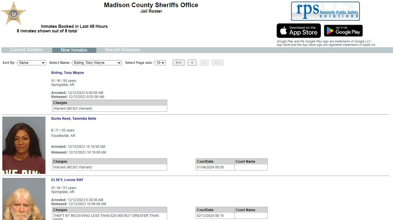 List Inmates - myr2m.com